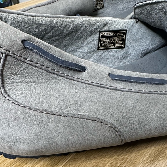 UGG Australia Men’s Chester Metal Gray Casual Loafer shoes 1004247 Size 13 main image 8